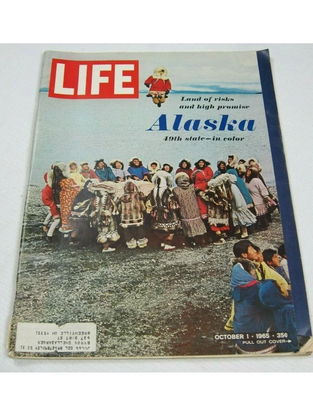 LIFE Magazine October 1, 1965 Alaska 49th State Pakistan India War Mickey Mantle